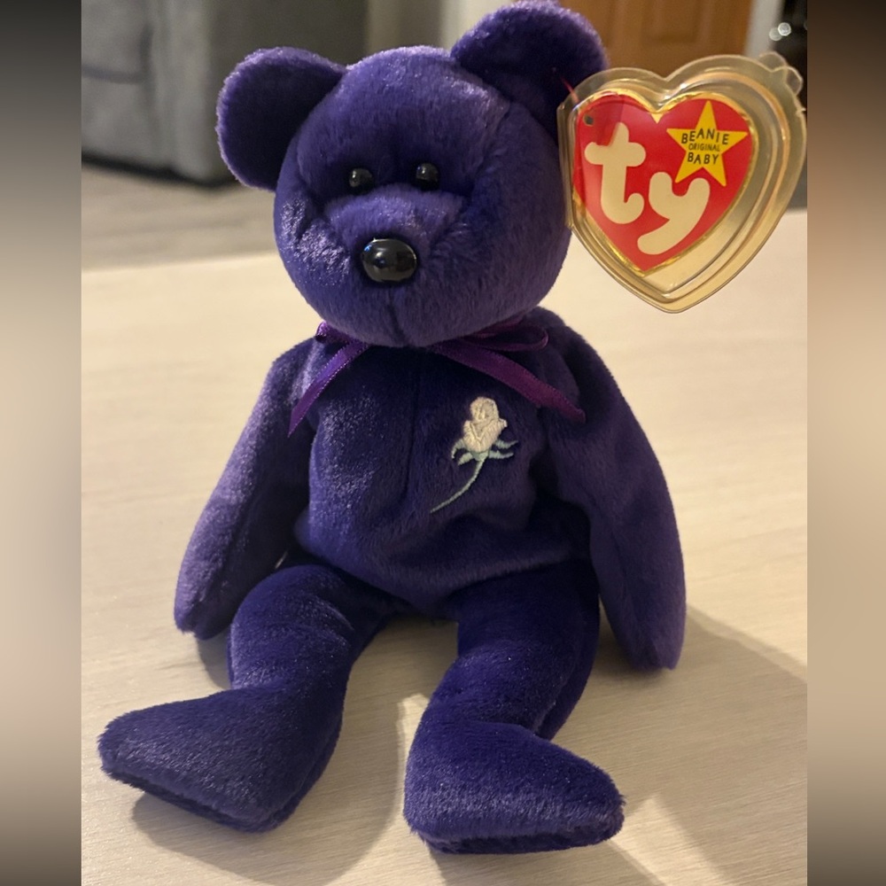 Ty 1997 - Princess Diana Bear Beanie Baby